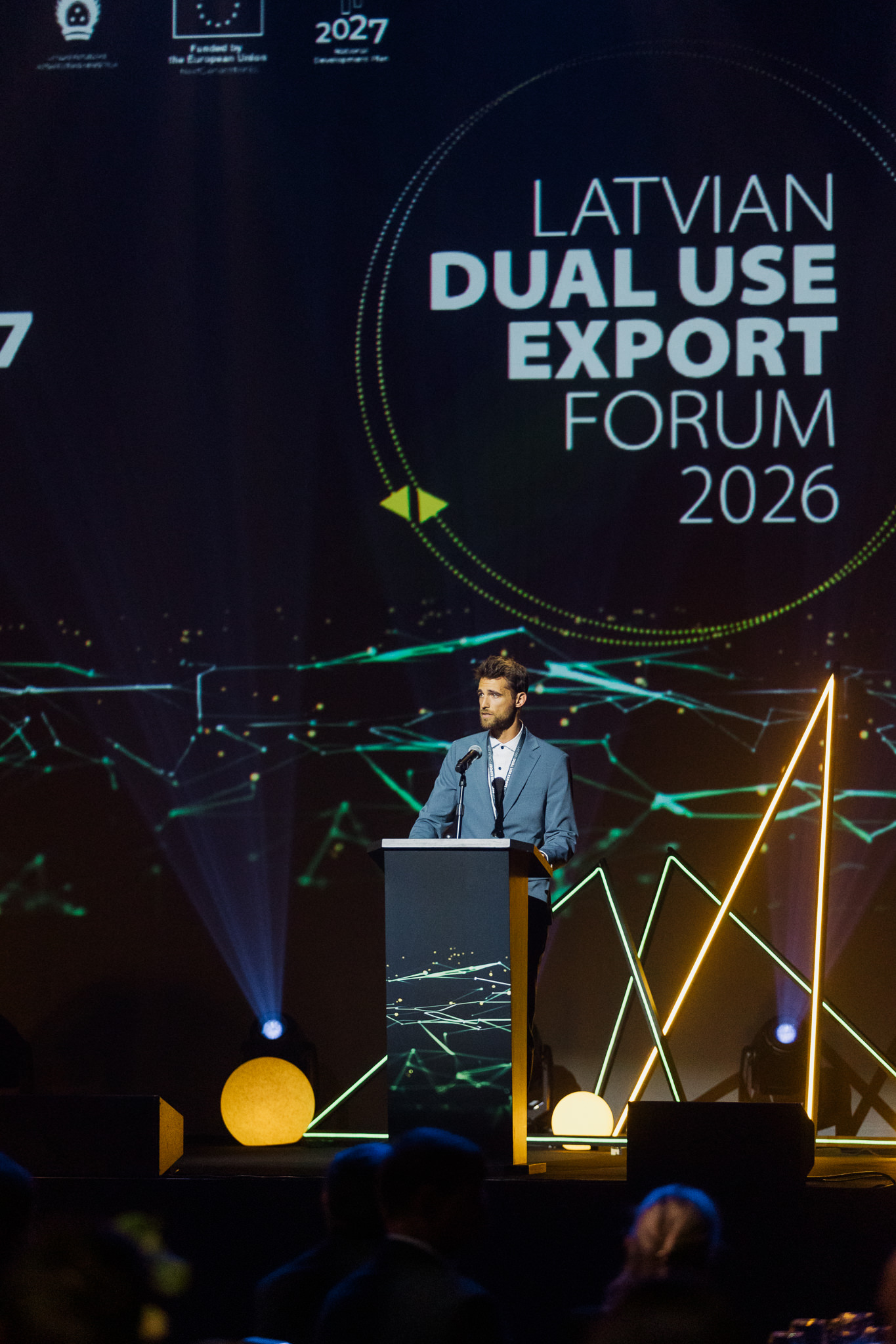 LATVIAN DUAL USE EXPORT FORUM — pasākuma noformējums, Šarmants