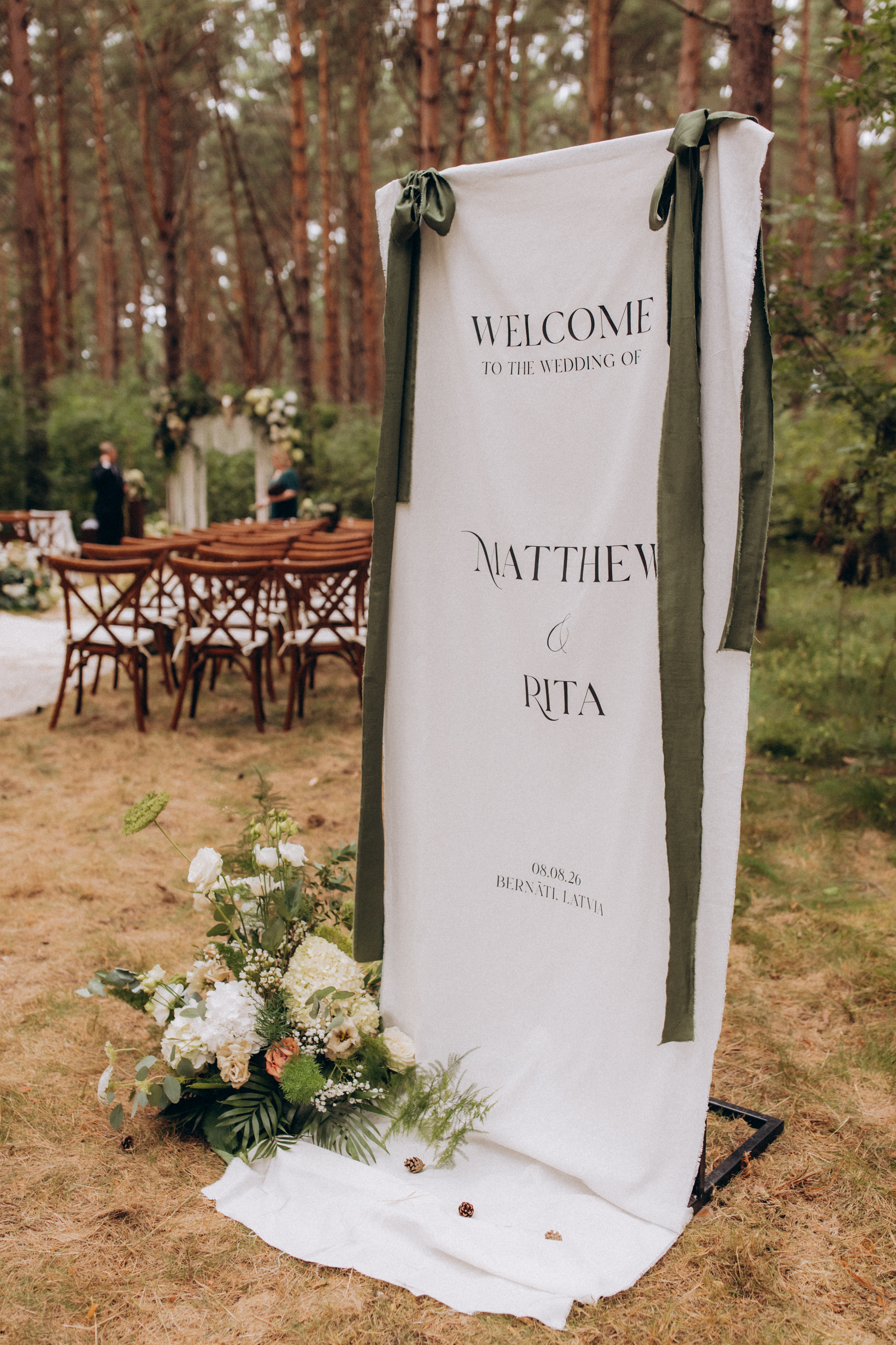 Rita & Matthew — pasākuma noformējums, Šarmants